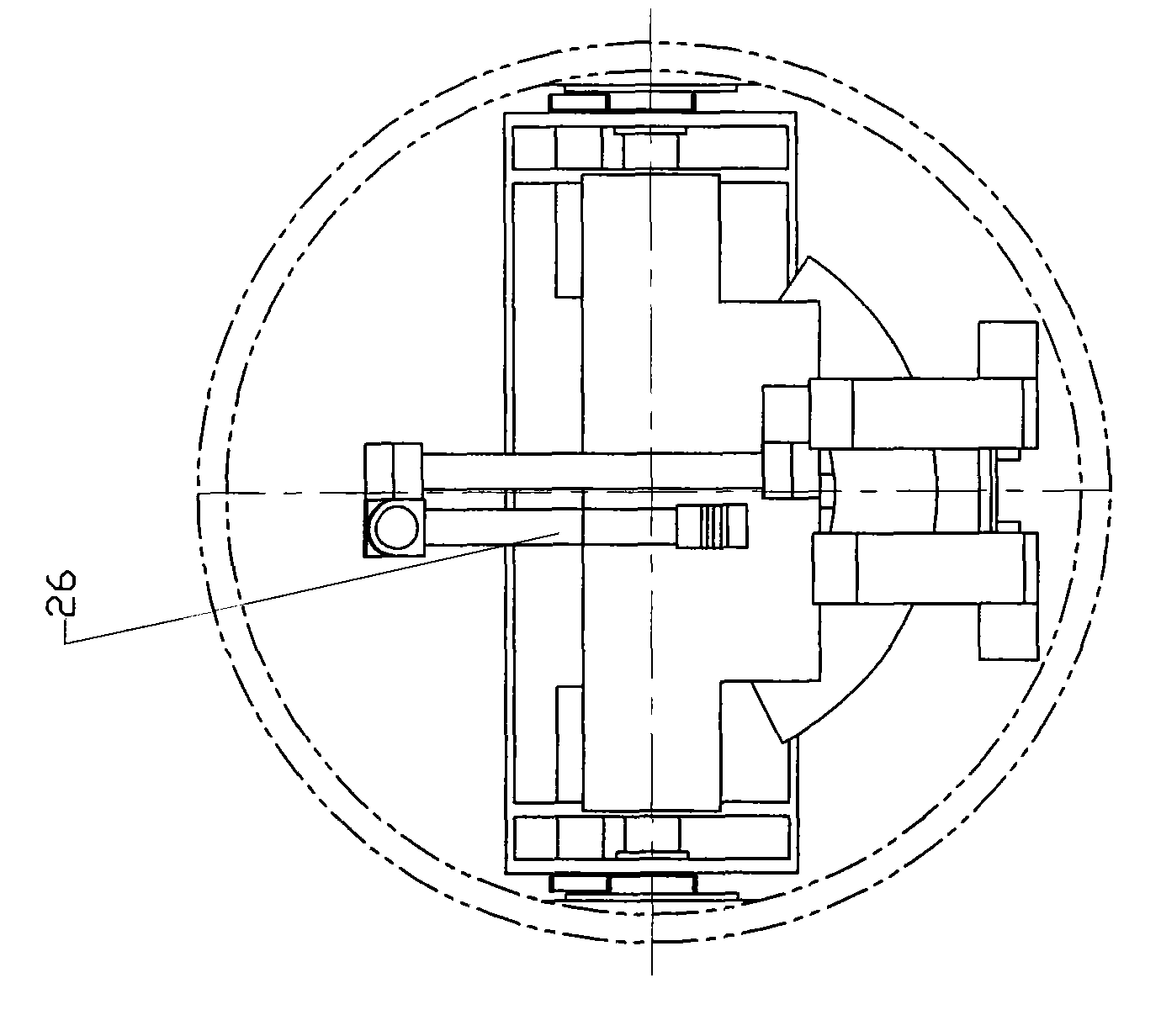 Crawler type spherical robot