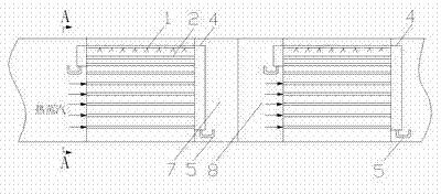 Multi-effect evaporative sea water desalinating device with hybrid process