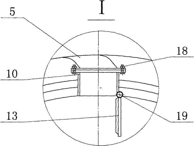 Enter-type closed-circuit grinding system in returning powder