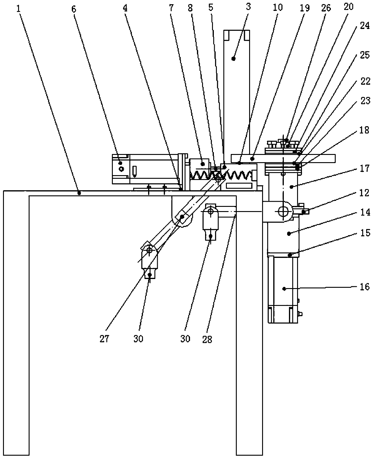 Two-way speed point contact photoelastic flow test bed