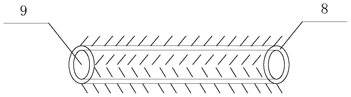 Construction garbage collection device for bridge expansion joint