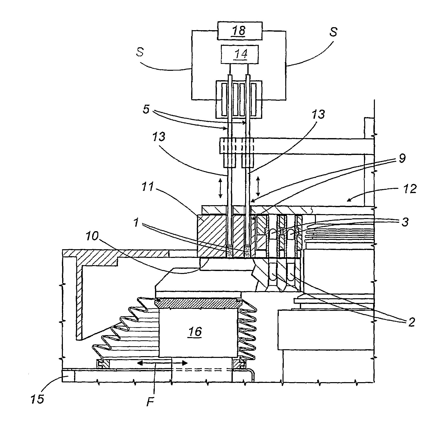 Capsule filling machine and method for producing hard gelatin capsules