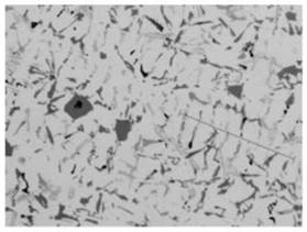 High-heat-strength aluminum-silicon alloy material and manufacturing method thereof