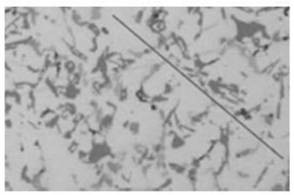 High-heat-strength aluminum-silicon alloy material and manufacturing method thereof