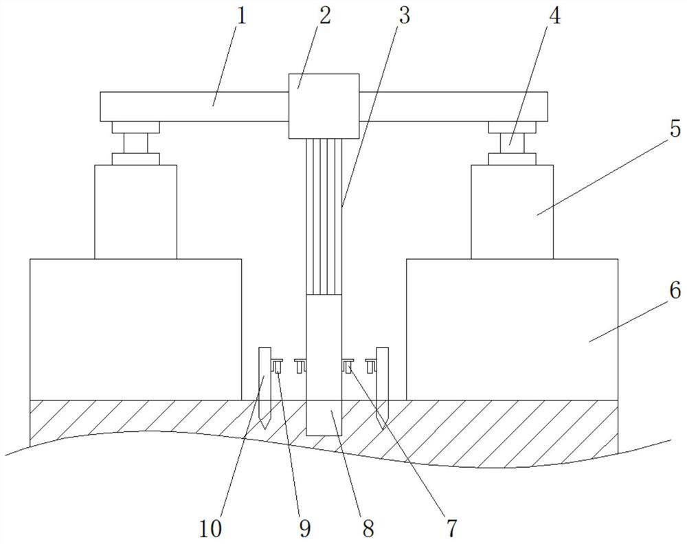 Static load test remote detection system