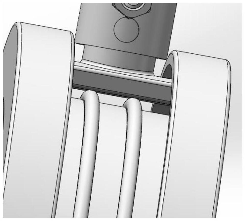 A Circumferential Sliding Ball Hinge Connection Detachable Robotic Arm Harness Device