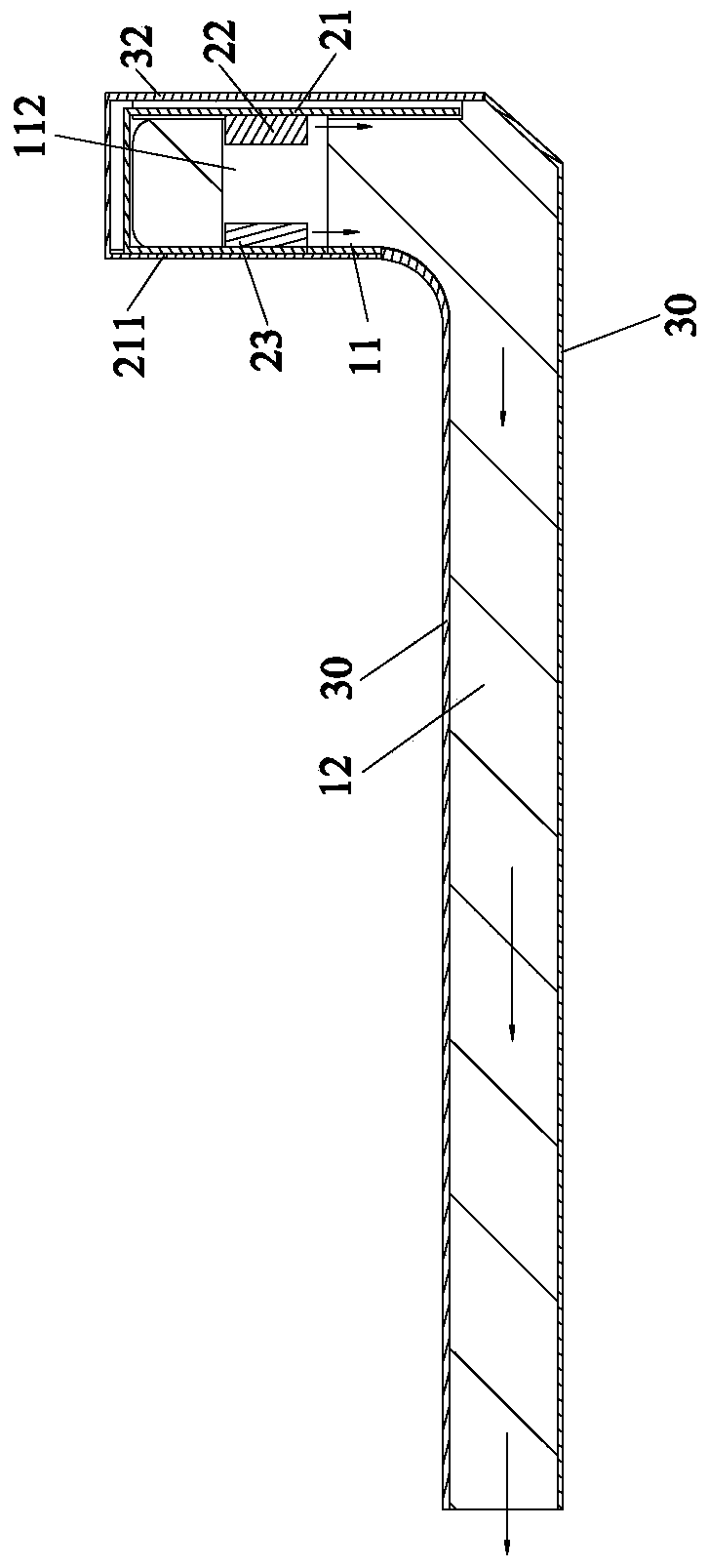 Respiration type display backlight of soft light television