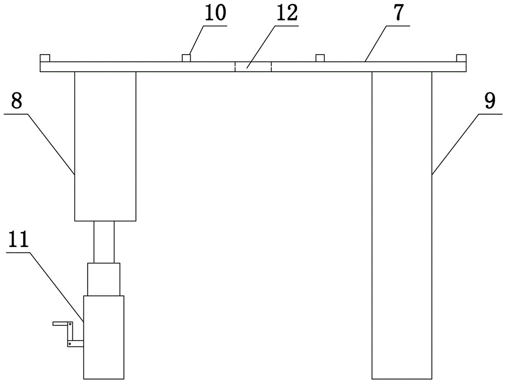 Variable disc spring support and hanger correction device