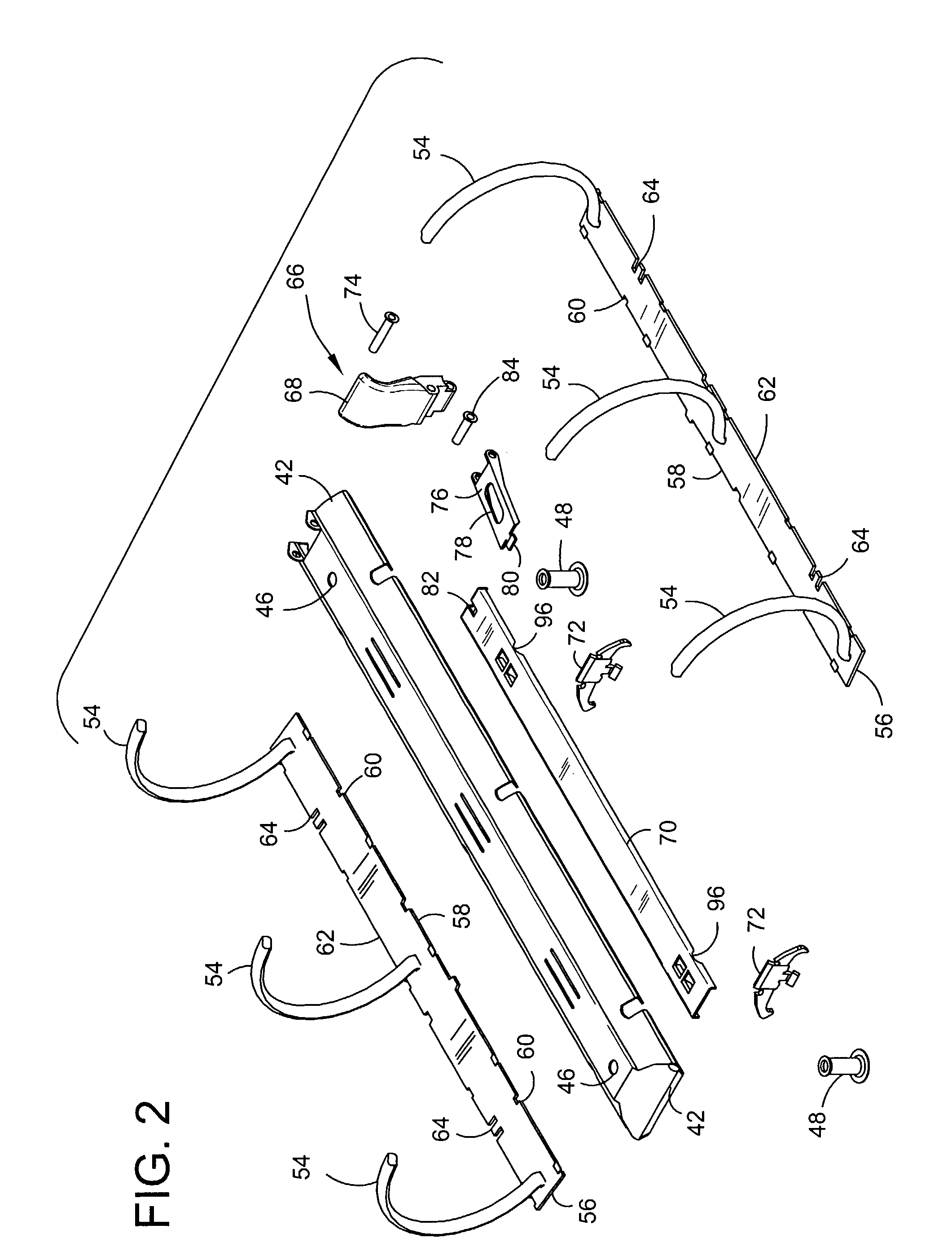 Ring binder mechanism