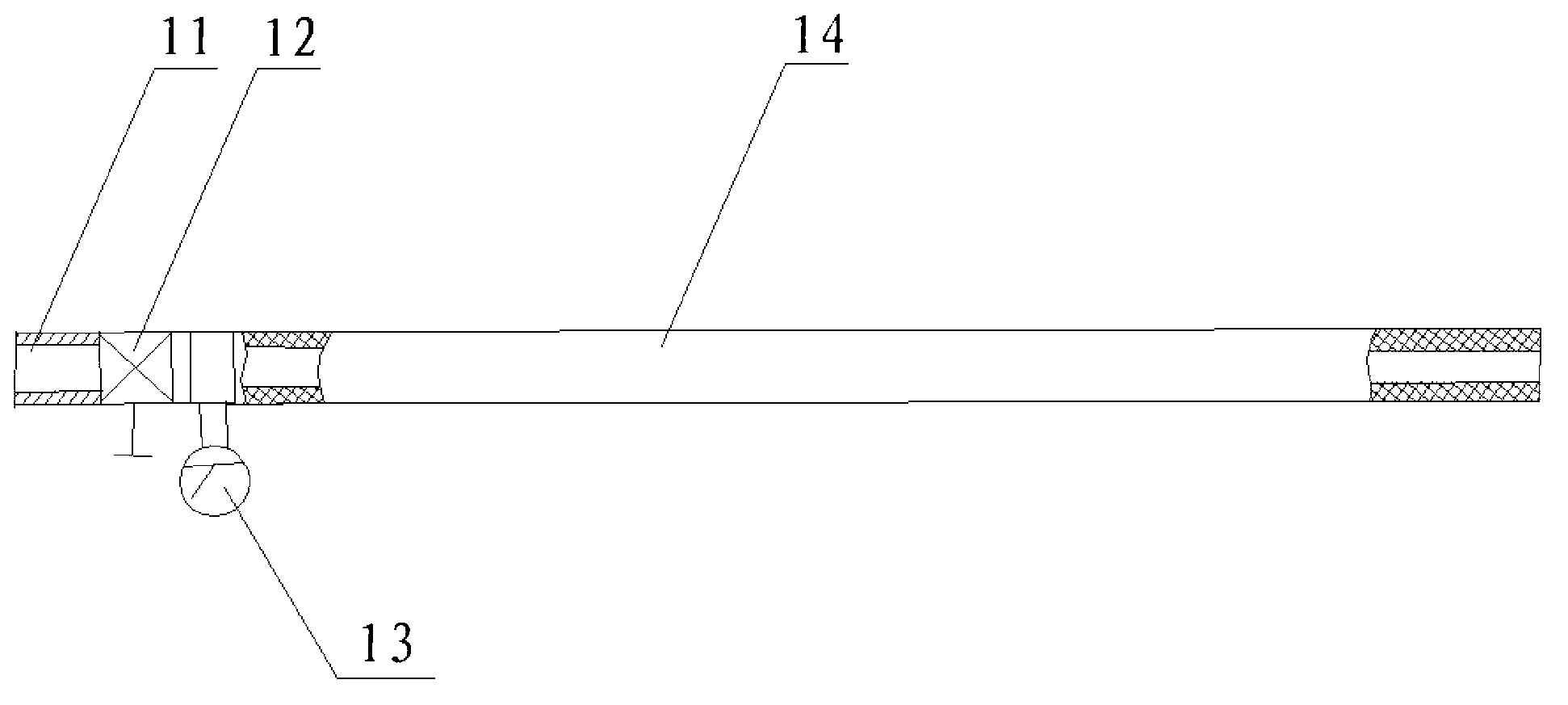 Borehole casing pressure-proof seepage sealing grouting device and process for roadway breaking water burst surrounding rock