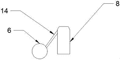 Pushing type seeding device