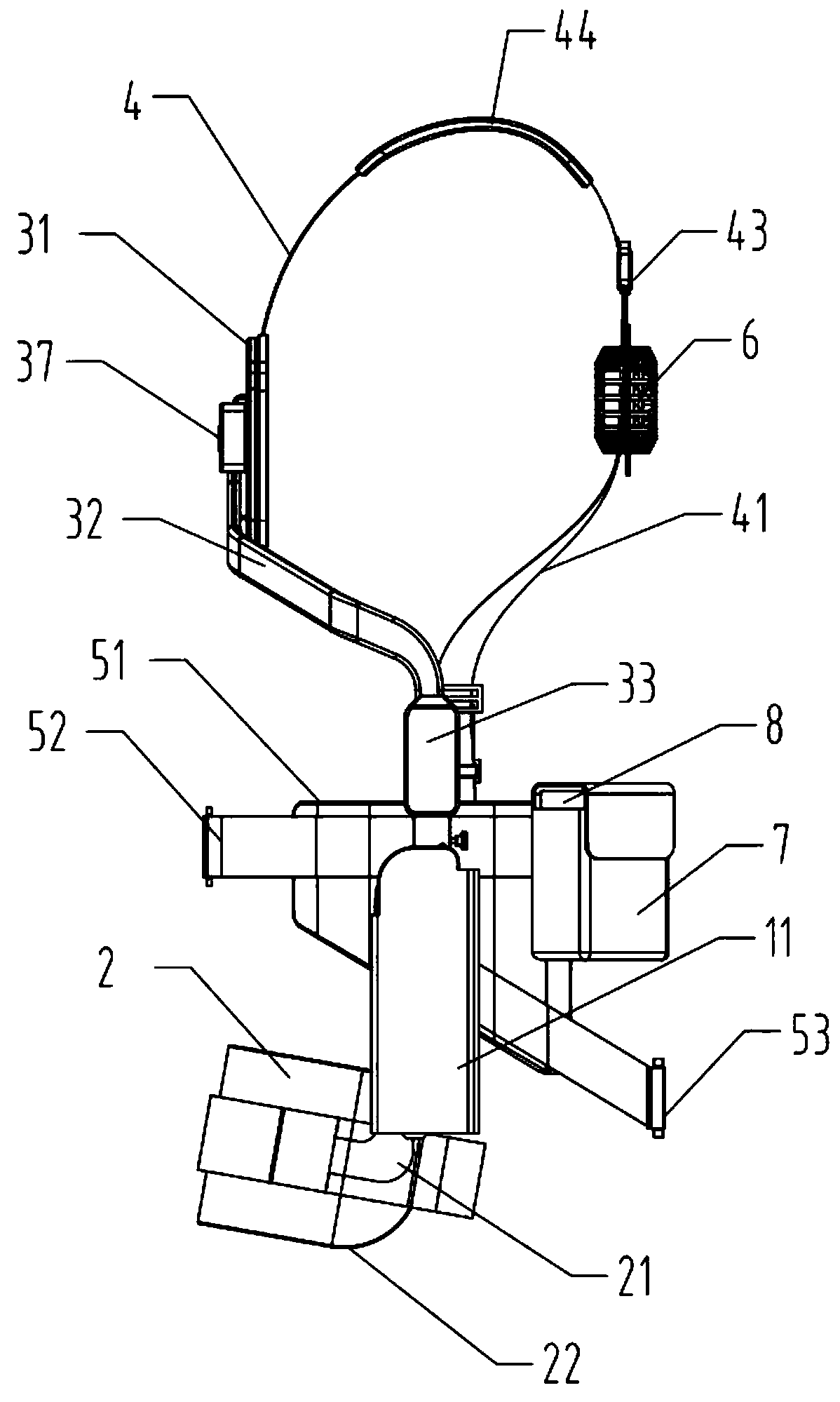 Adjustable energy storage waist hip exoskeleton