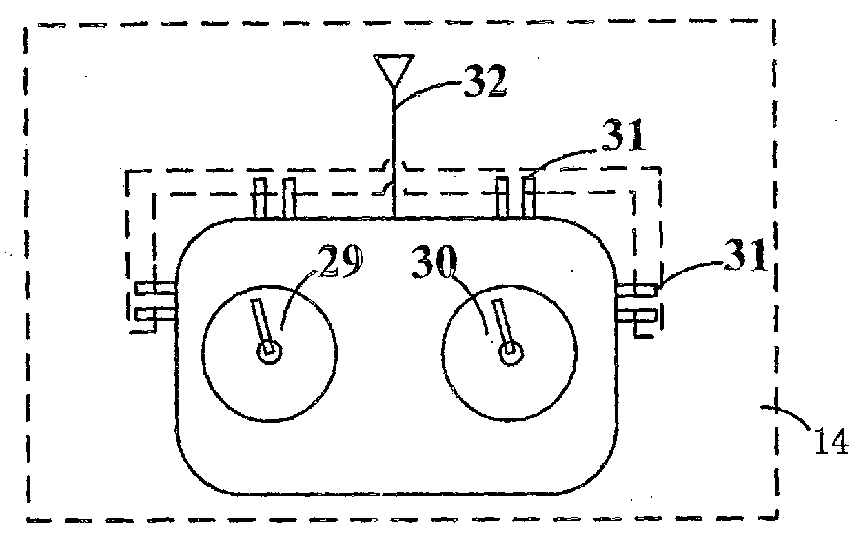 Double-mode ground control system for coaxial dual-rotor unmanned helicopter