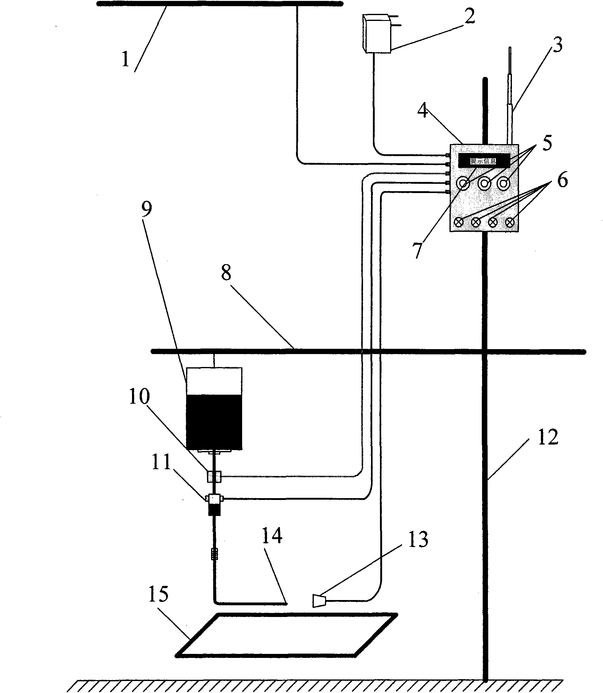 Three-in-one venous transfusion monitoring system