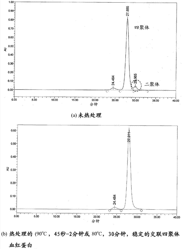 A heat stable oxygen carrier-containing pharmaceutical composition for different treatment applications