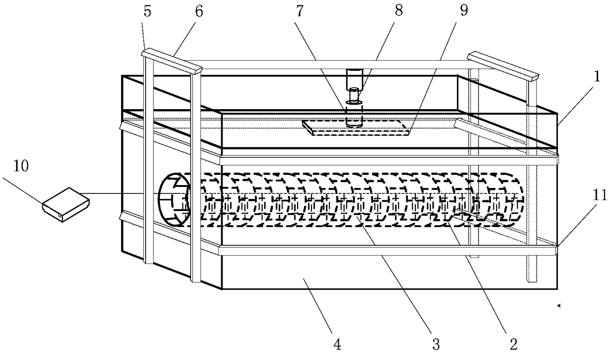 Stress deformation indoor model test device for shield tunnel structures and method for mounting stress deformation indoor model test device