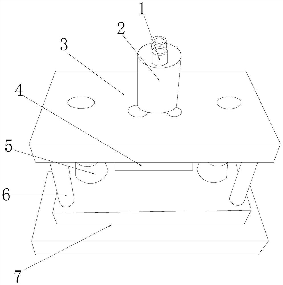 Stainless steel cup stamping die