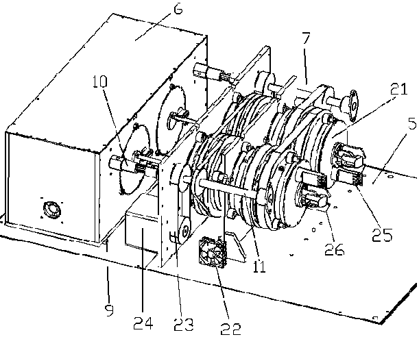 A motor automatic winding machine