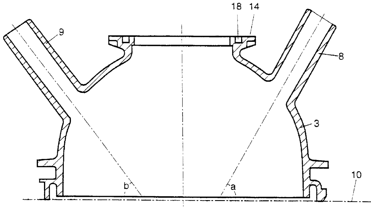 Claw for a milking machine