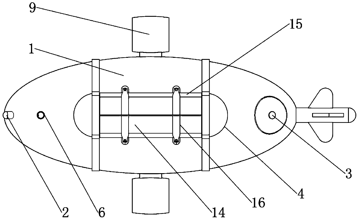 Intelligent firefighting airship