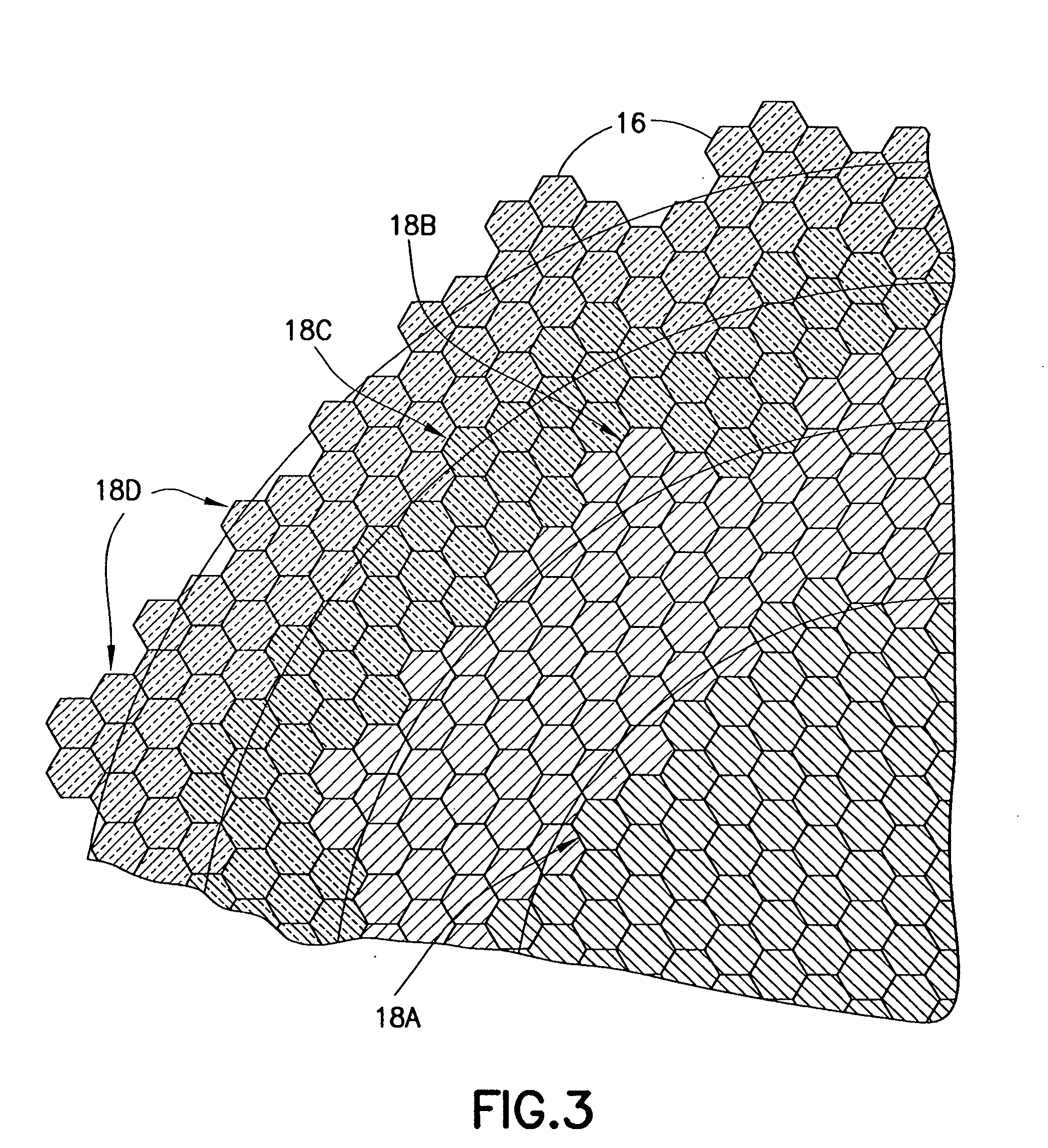 Method and apparatus for controlling scanning of mosaic sensor array