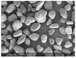 Sandy deposited particle distinguishing method