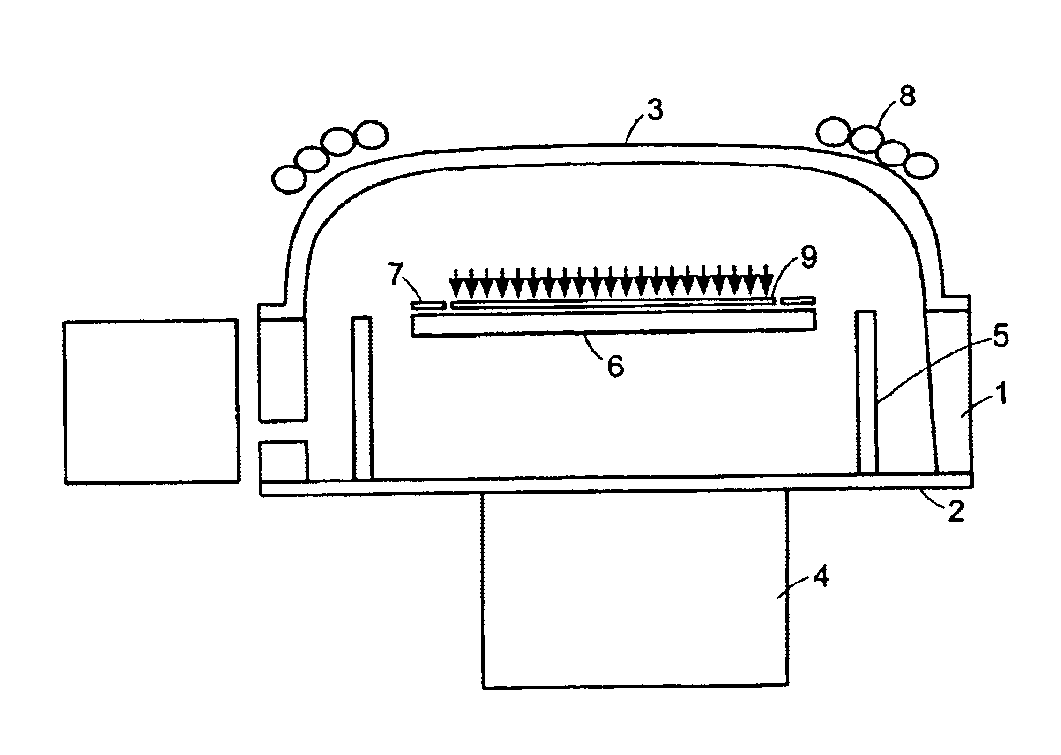 Method for forming ceramic layer having garnet crystal structure phase and article made thereby