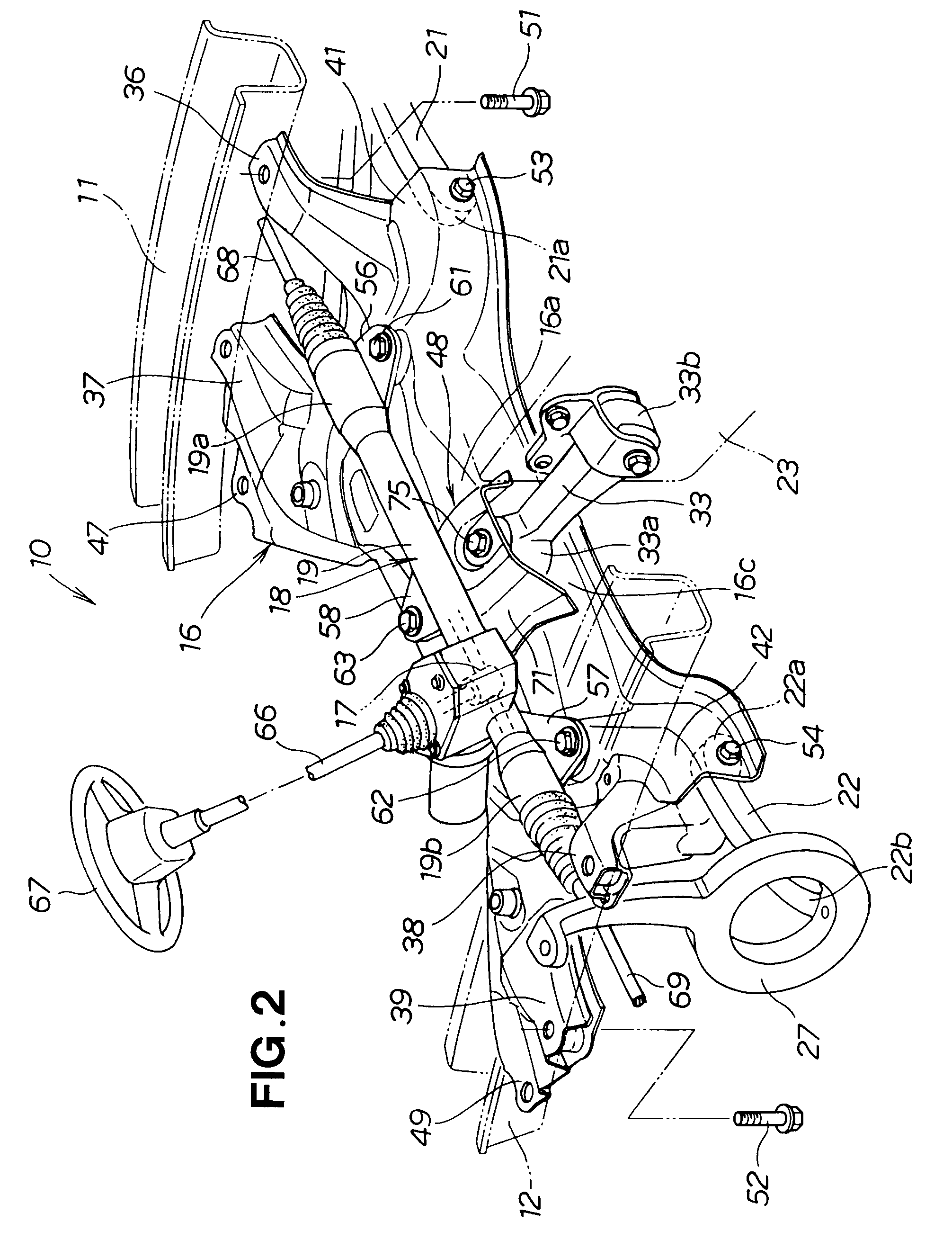 Front vehicle body structure