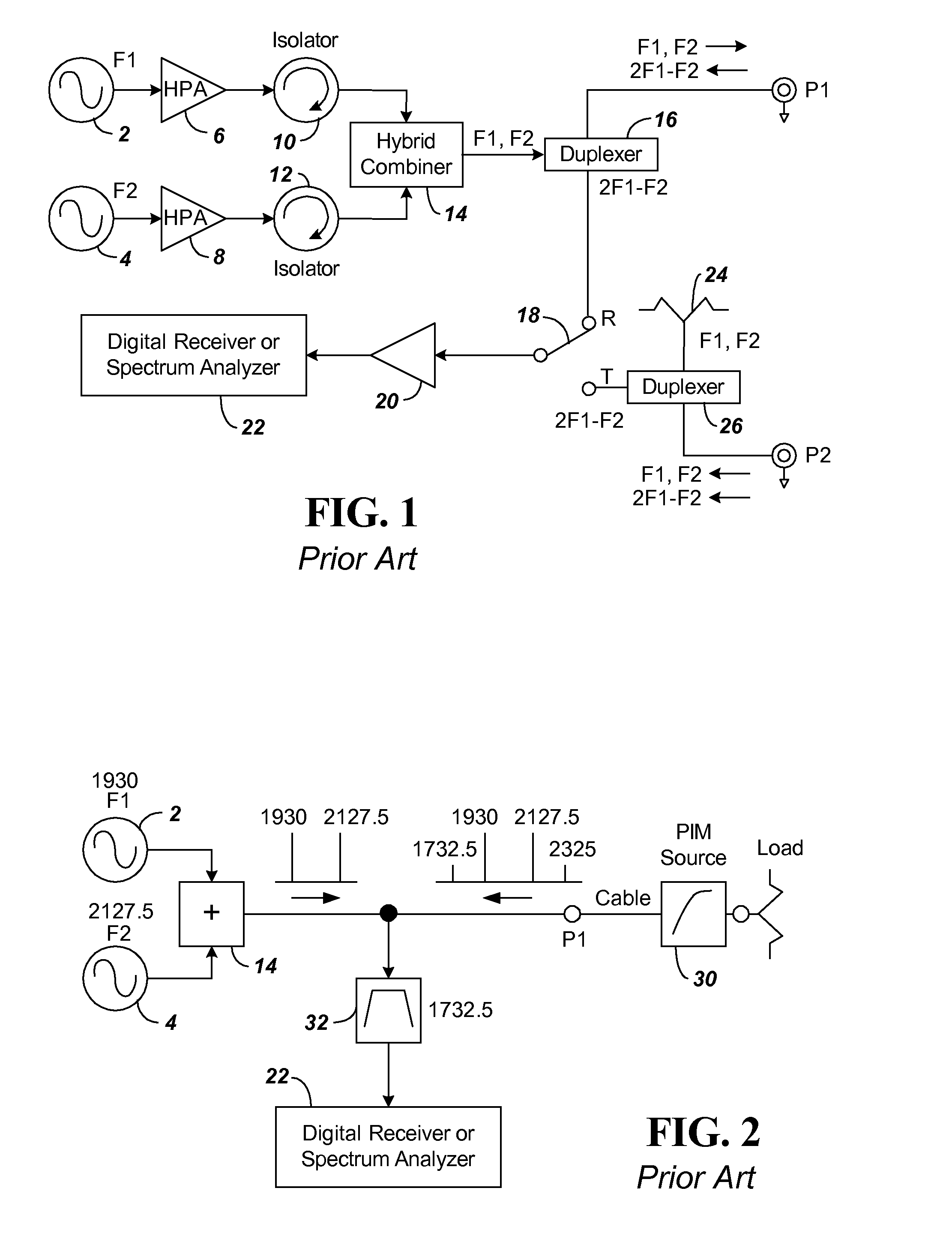 Passive intermodulation (PIM) distance to fault analyzer with selectable harmonic level