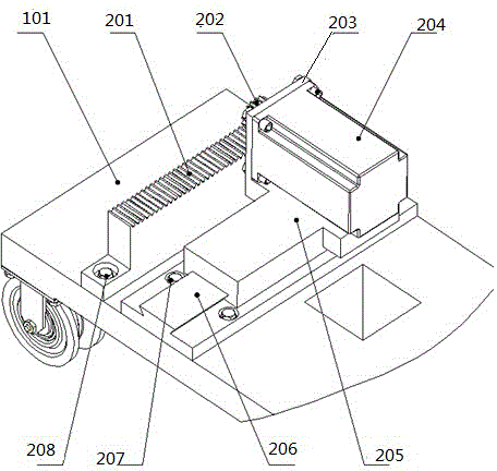 Automatic cutter deformation regulating device for ultra-large plate shearing machine