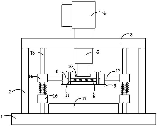 Press machine high in machining precision