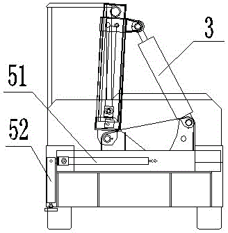 Container self-loading truck