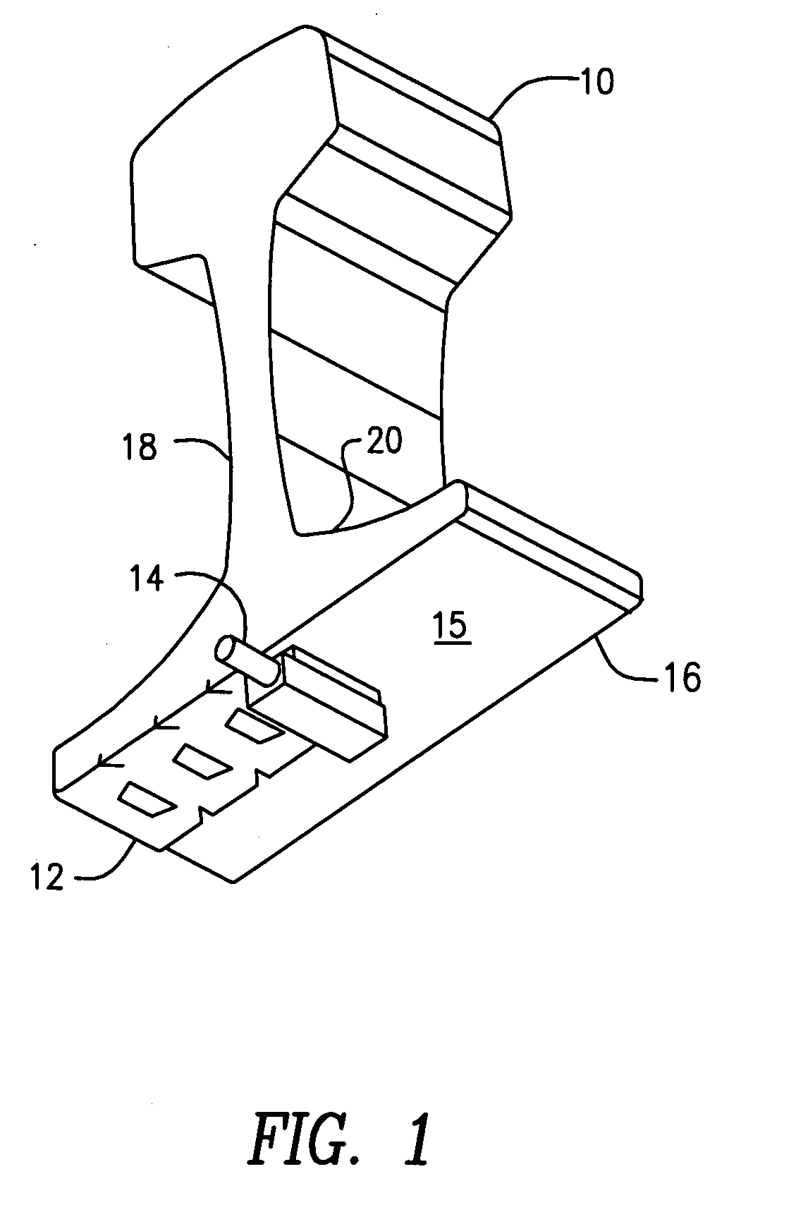 Rail heater clip