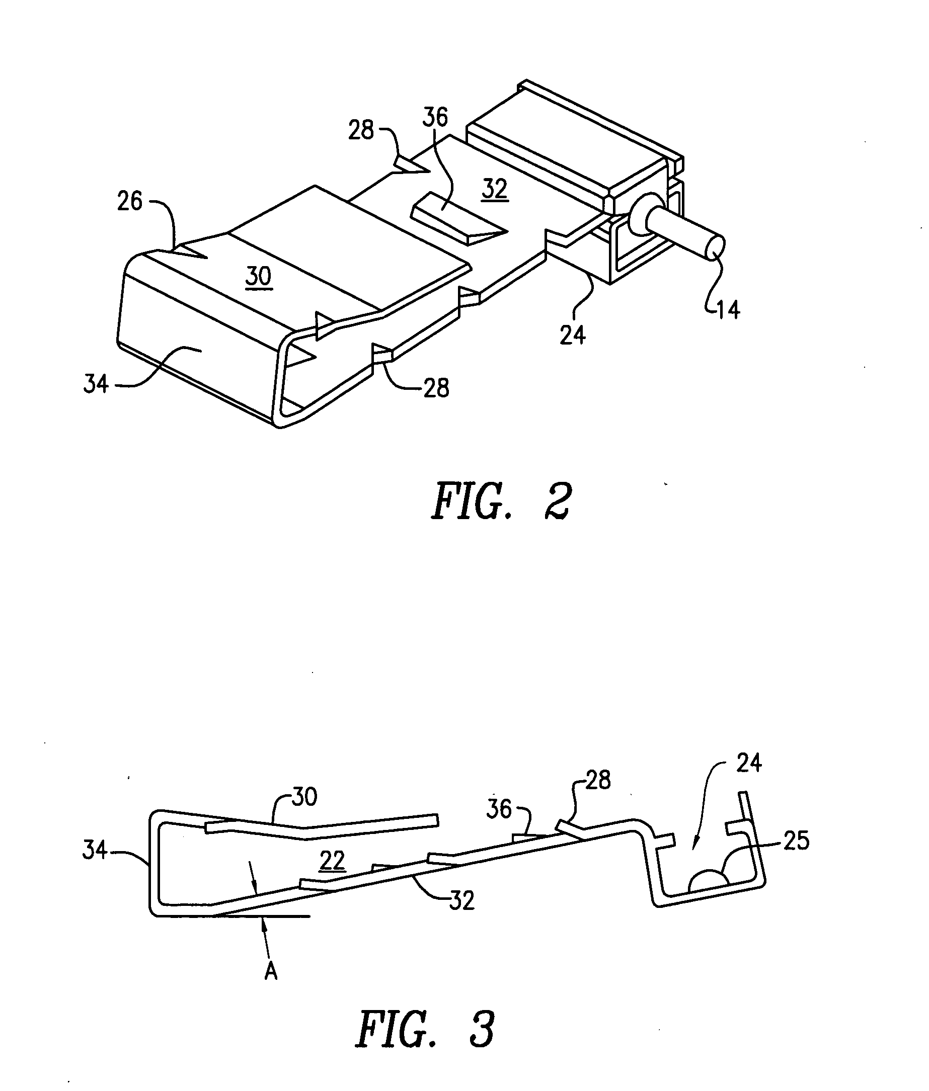 Rail heater clip