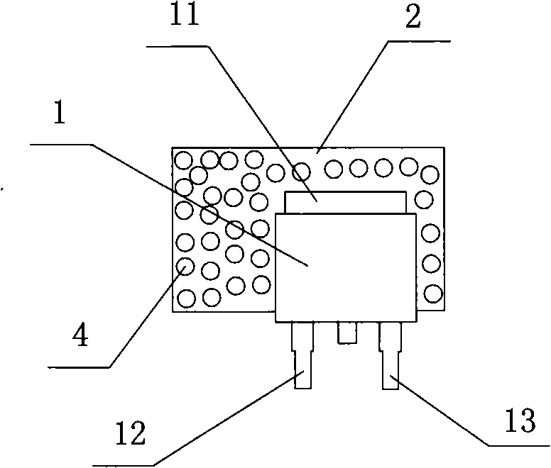 IGBT heat dissipation device of frequency-variable controller and method thereof