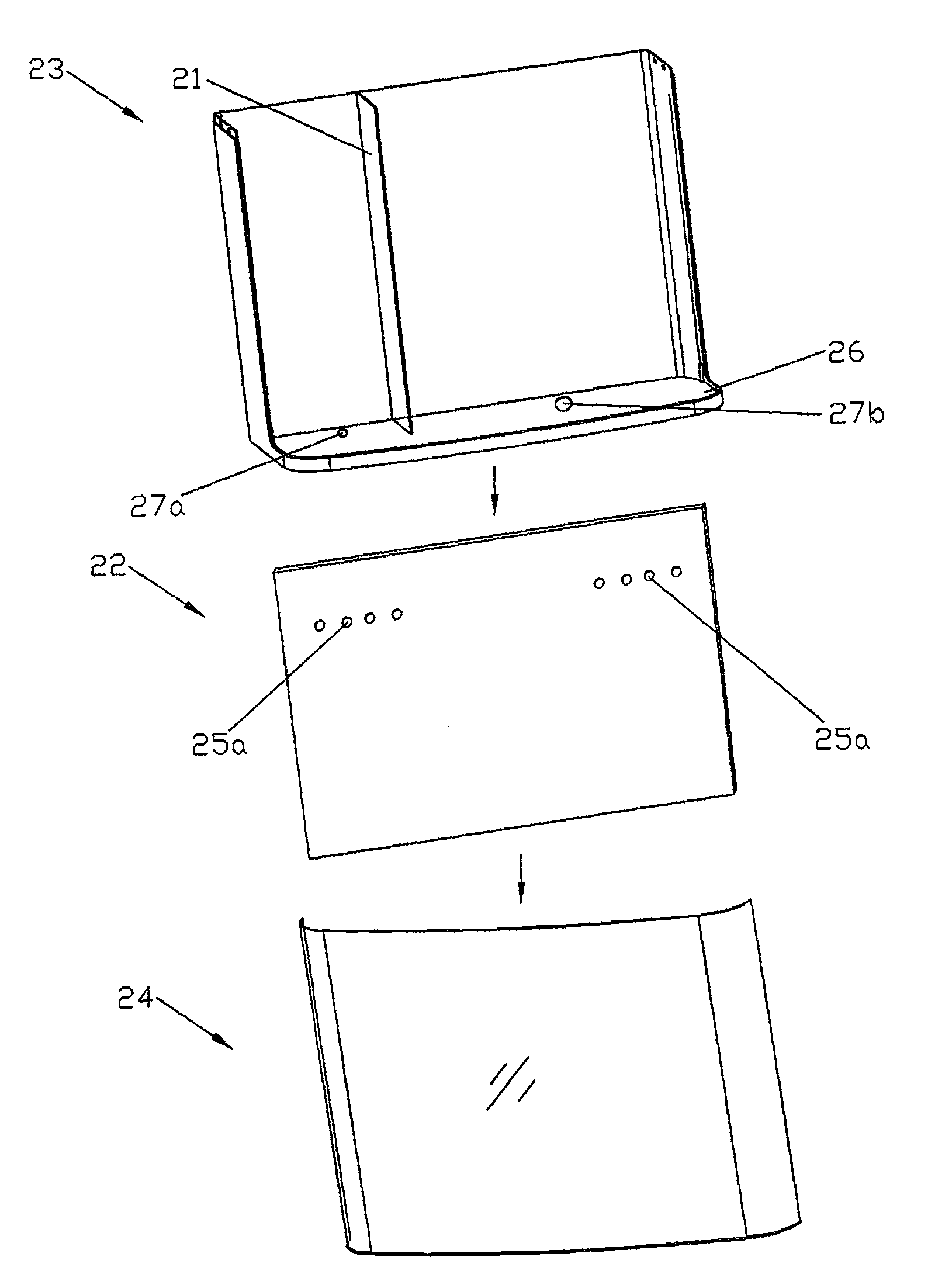 Multifunctional washing device for closet