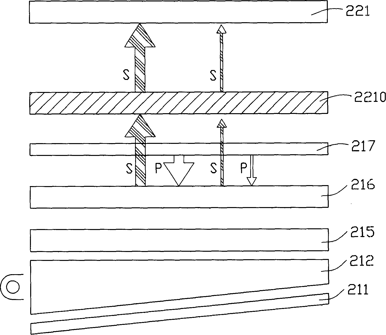 Display faceplate and LCD device