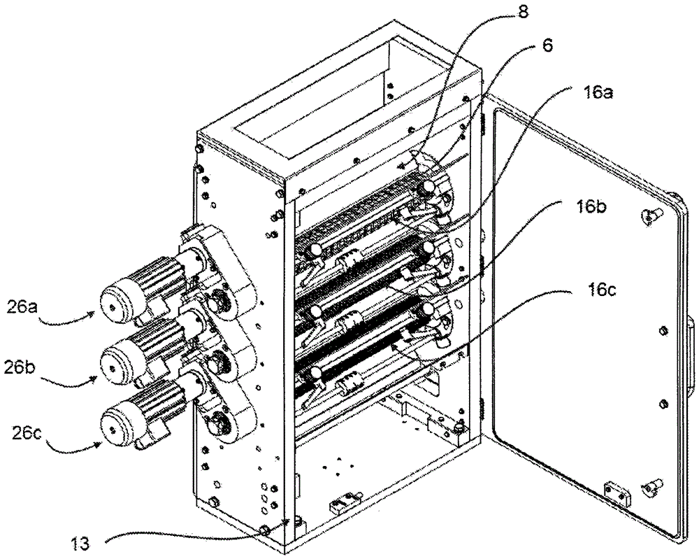 Package with dried leaves in airtight box