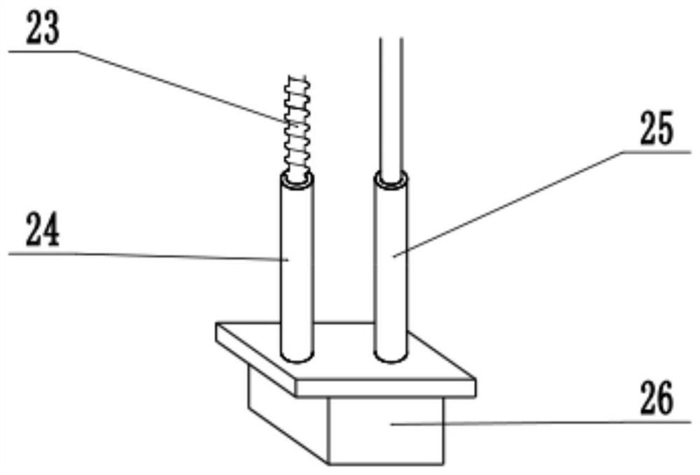 Nursing medicine feeding device