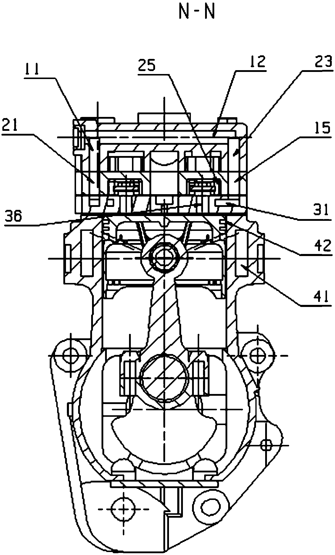 All-water cooling air compressor