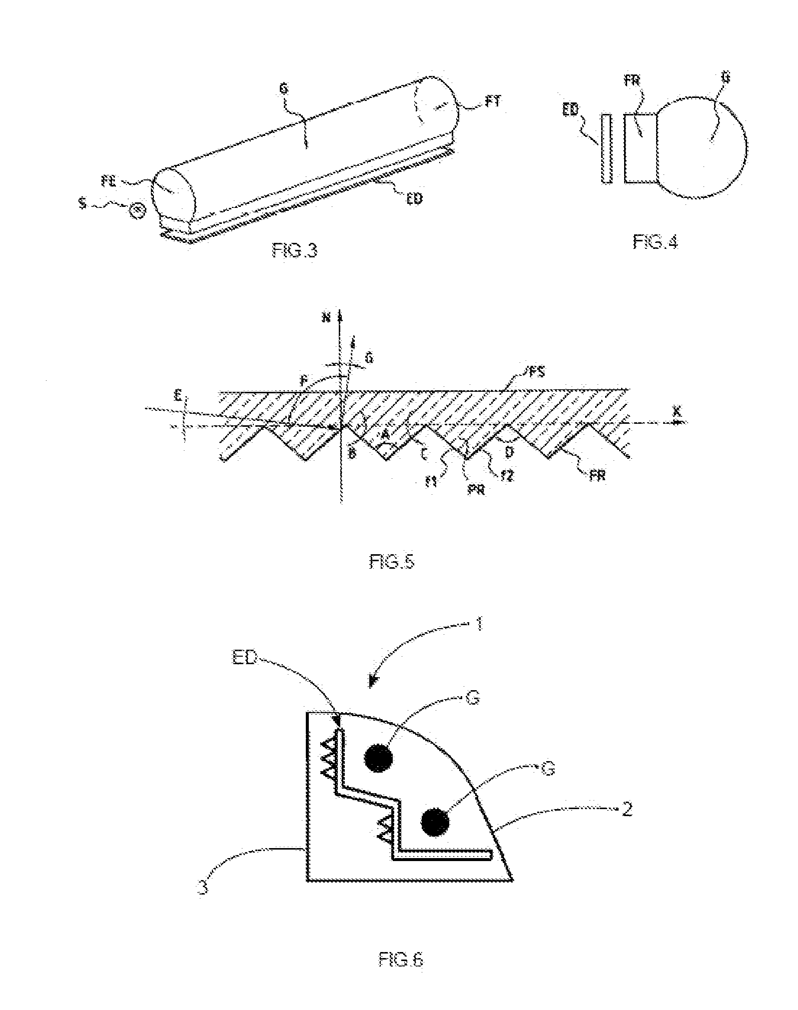 Lighting or signalling device with optical guide for motor vehicles