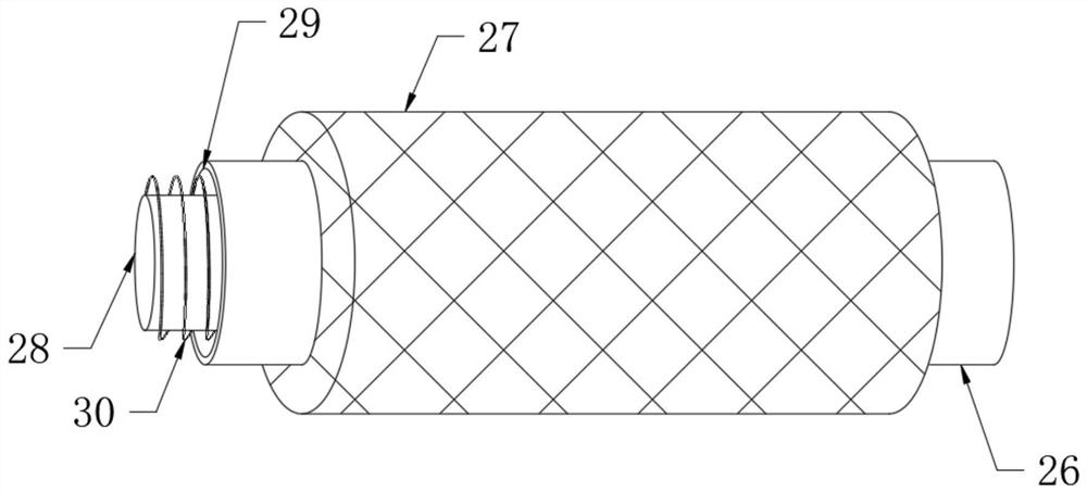 A device for recycling residual material after dripping for the production of disposable gloves