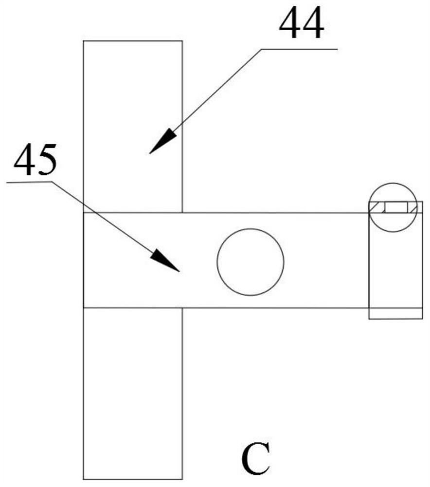 Auxiliary laying equipment for fiber cement cable pipe