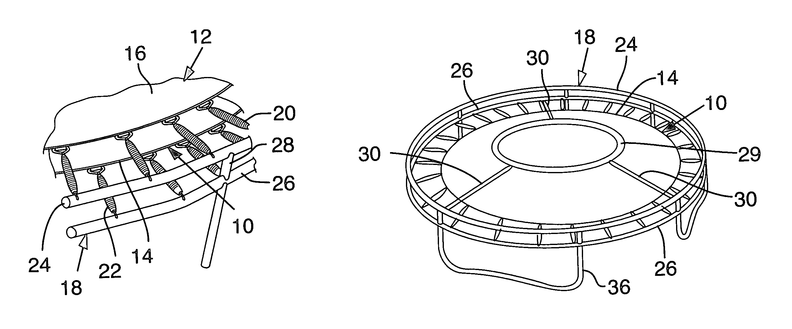 Trampoline system