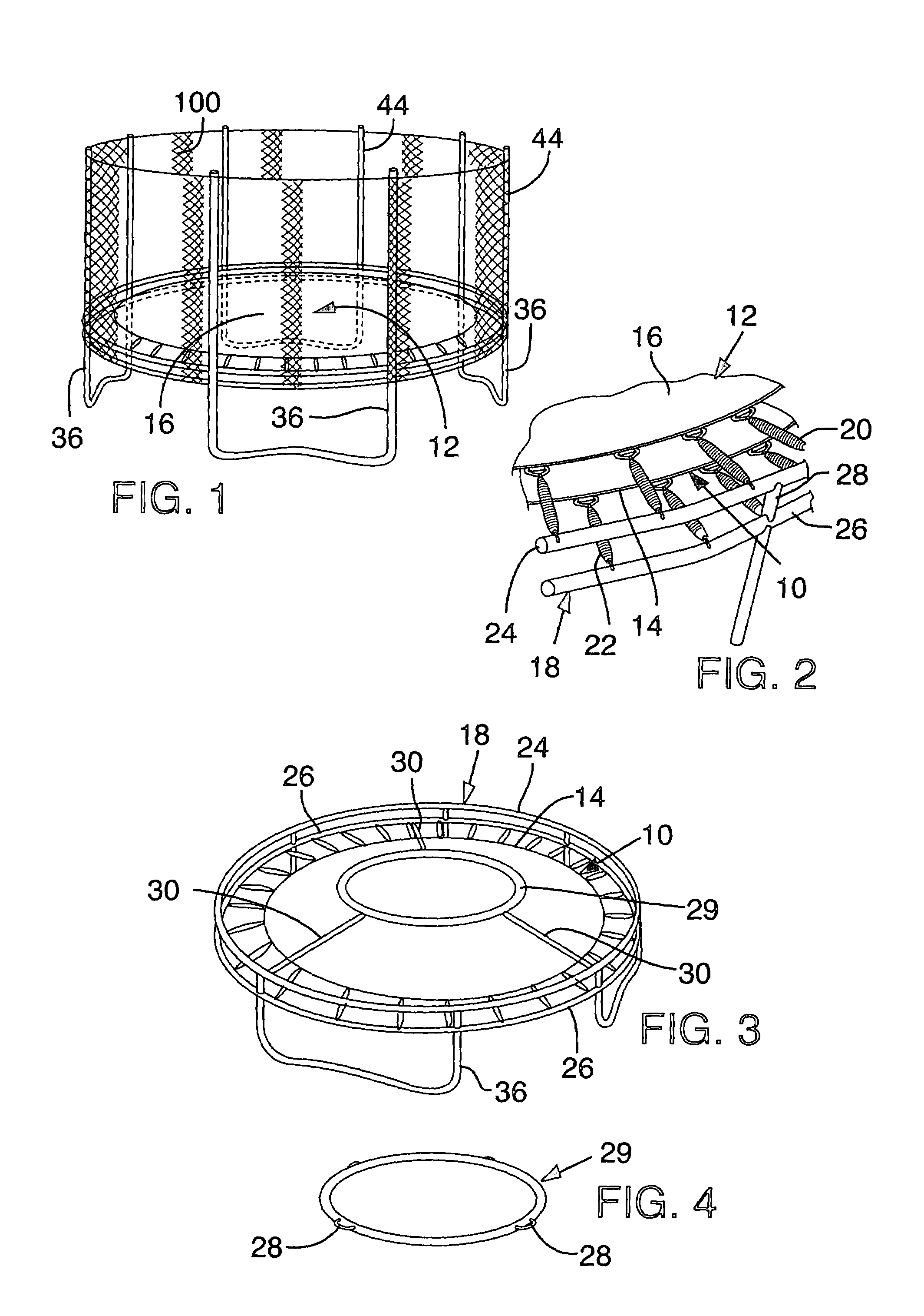 Trampoline system