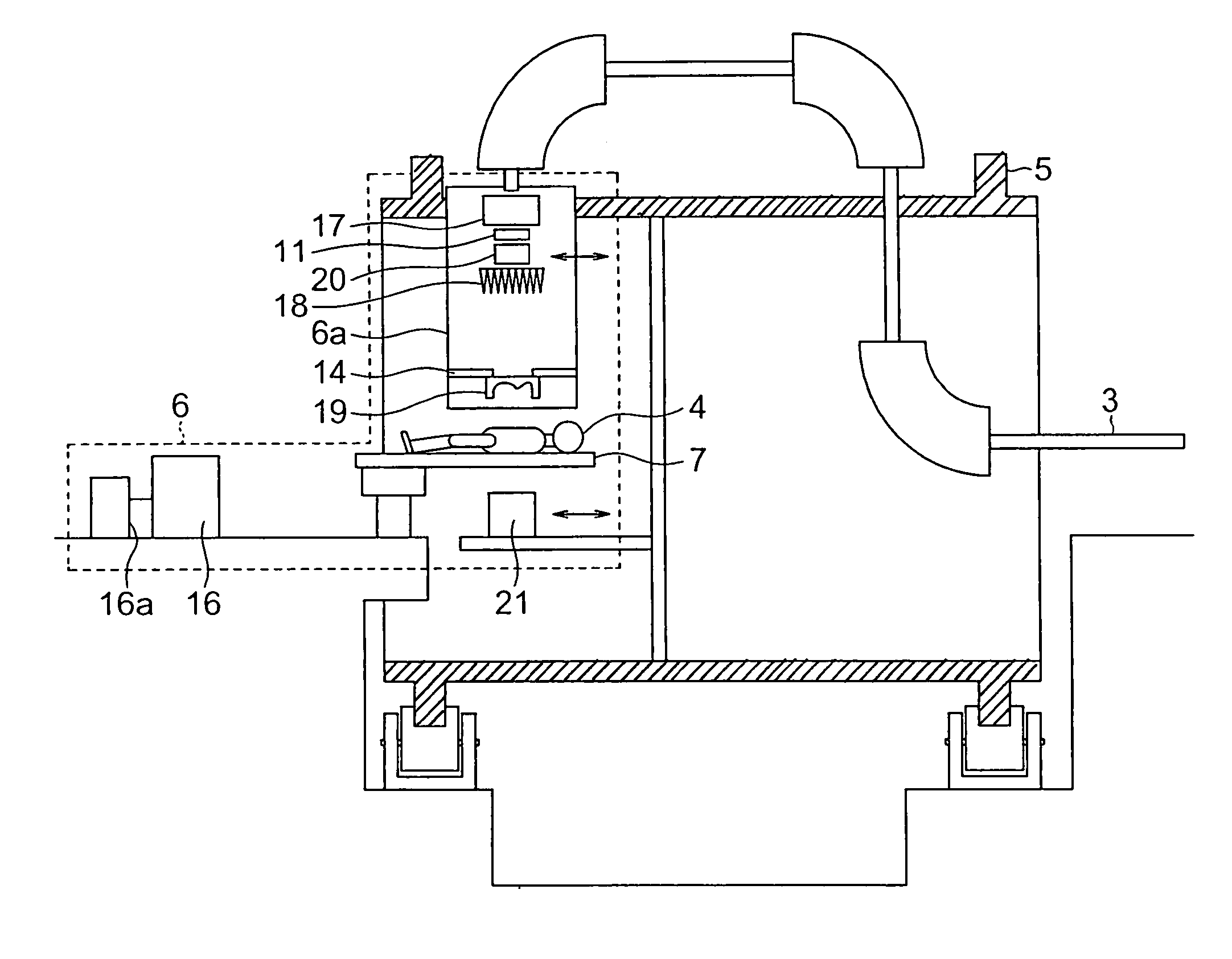 Irradiation apparatus and irradiation method