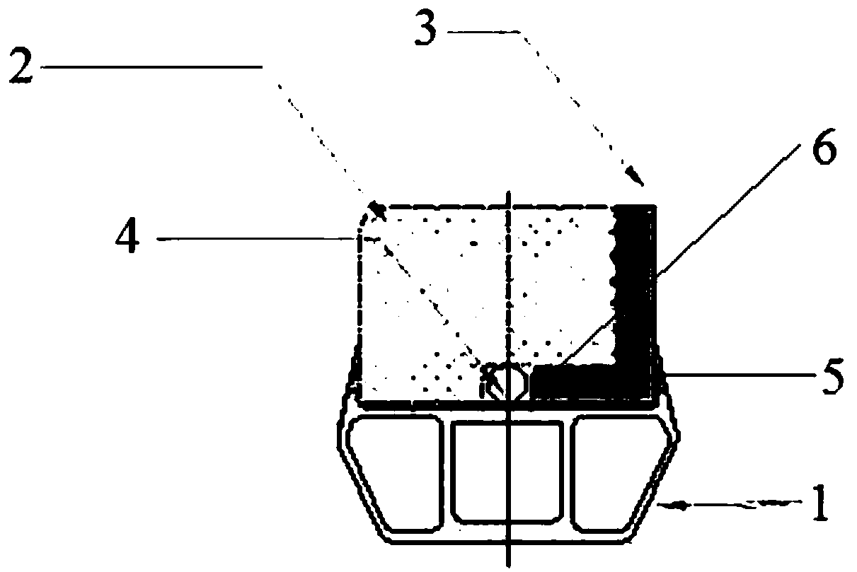 High-speed EMU pantograph deicing carbon skateboard