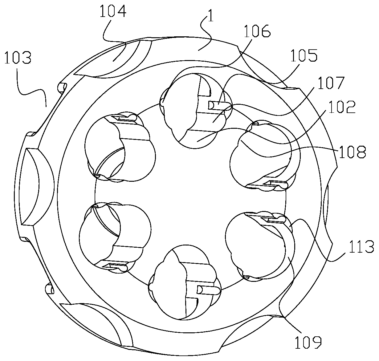 Medical high-speed centrifuging equipment and centrifugal rotor