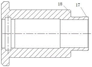 A kind of downhole hydraulic pulse fracturing seepage increasing device and method