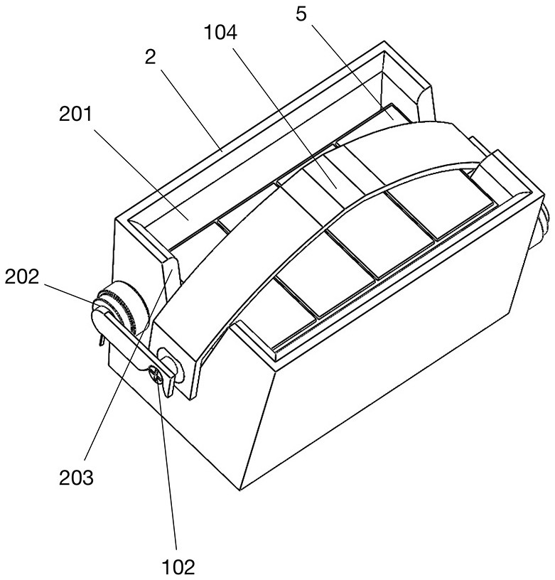 Battery pack replacement system for unmanned ship